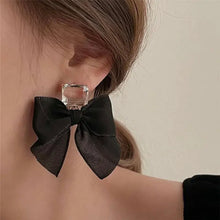 Load image into Gallery viewer, Crystal Bow Earrings
